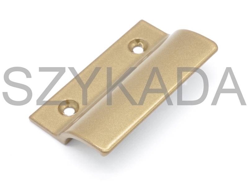 POCHWYT BALKONOWY METAL GOLD STARE ZŁOTO ALUM.