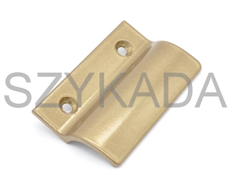 POCHWYT BALKONOWY METAL GOLD STARE ZŁOTO ALUM.