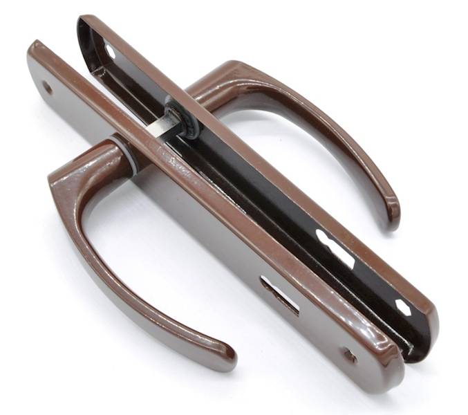 KLAMKA SZYLD NA KLUCZ DŁUGI ROZST.90 MM