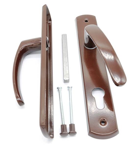 KLAMKA SZYLD NA WKŁADKĘ DŁUGI ROZST.90 MM