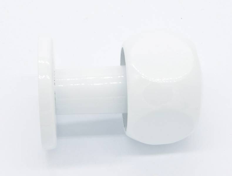 UCHWYT GAŁKOWY BIAŁY