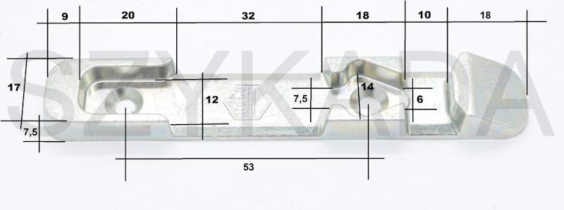 ZACZEP OKNA DREWNIANEGO 18 MM MACO