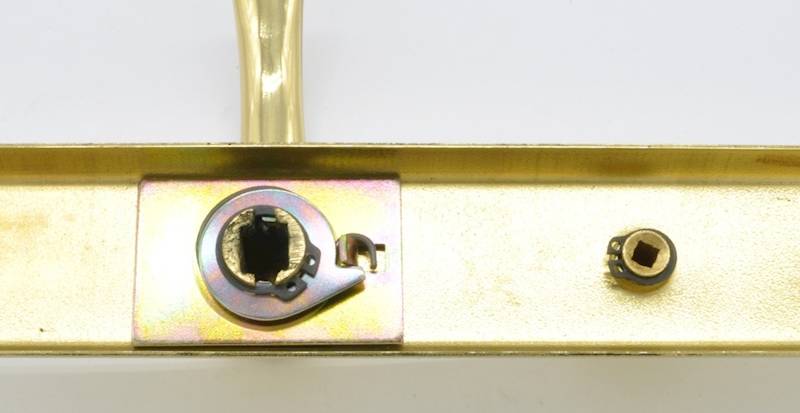 KLAMKA BISZKOPT KOL.MOSIĄDZ SZ.DŁUGI 60 MM