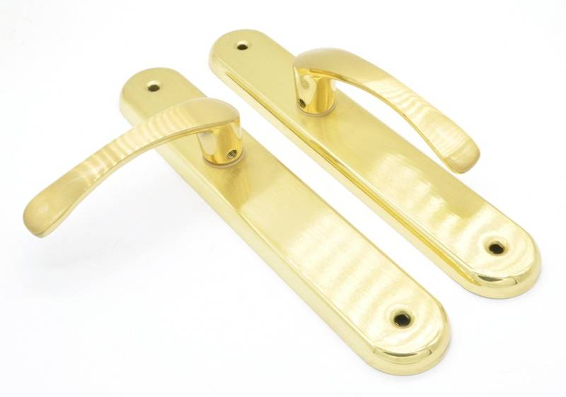 KLAMKA BISZKOPT KOL.MOSIĄDZ SZ.DŁUGI BEZ OTWORU