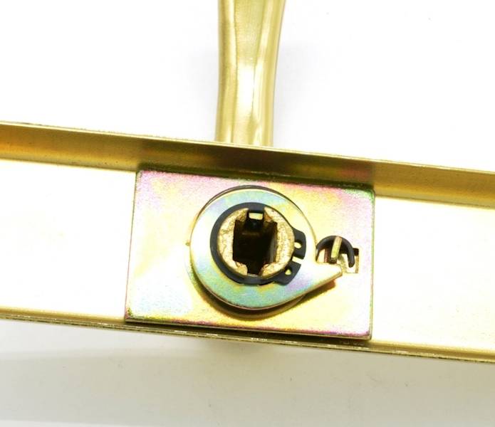 KLAMKA BISZKOPT KOL.MOSIĄDZ SZ.DŁUGI BEZ OTWORU