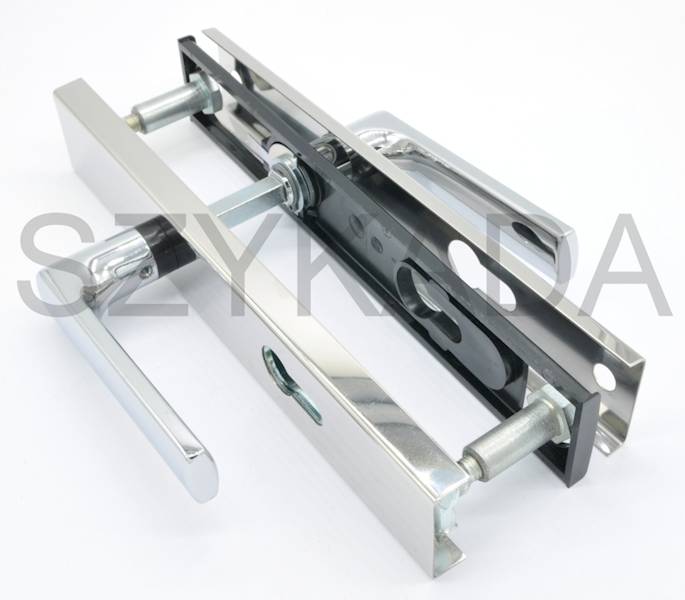 KLAMKA DRZWIOWA O ZWIĘ.ODPOR.NA WŁAMANIE