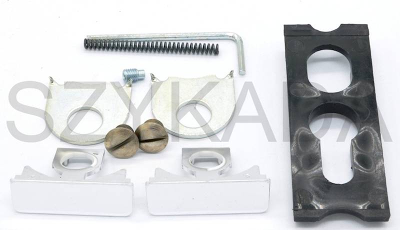 KLAMKA DRZWIOWA O ZWIĘ.ODPOR.NA WŁAMANIE