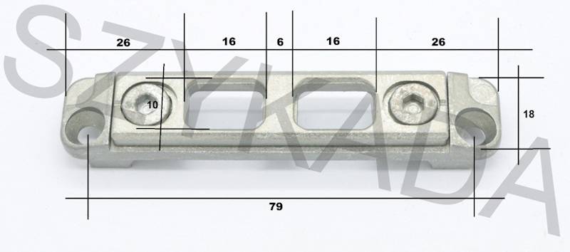 ZACZEP OBWODOWY REGULOWANY OKNA B13 REHAU