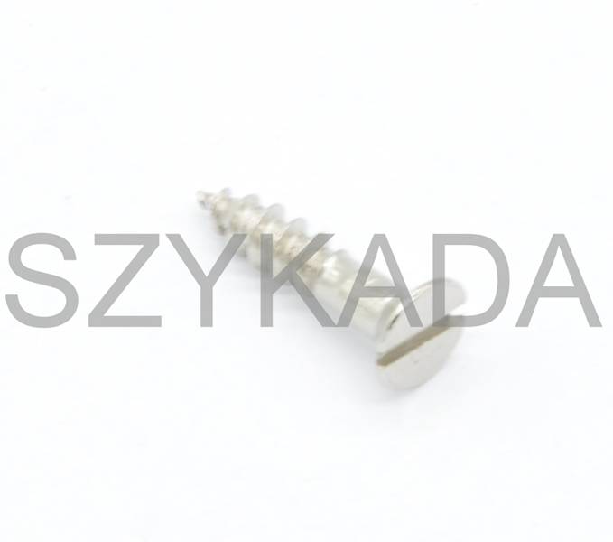WKRĘT STOŻKOWY NIKIEL NA WKRĘT PŁASKI 4,0 X 20