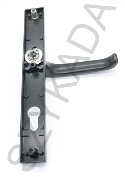 KLAMKA-UCHWYT ZEWN. 85 MM WB CZARNA LEWA