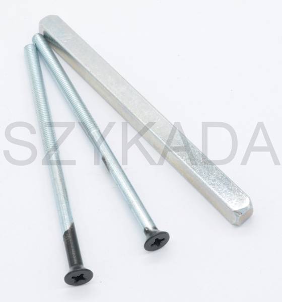 KLAMKA-UCHWYT ZEWN. 85 MM WB CZARNA LEWA
