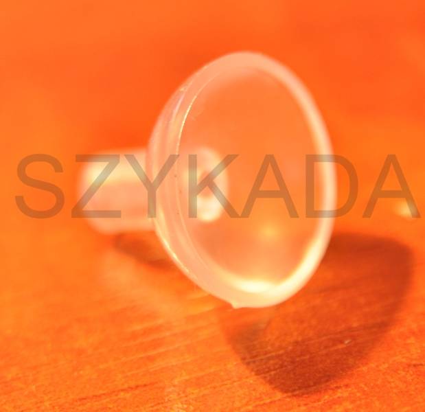 PRZYSSAWKA SZKŁA FI 20X9 MM GUMA