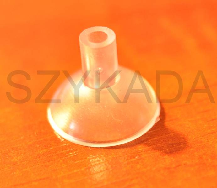 PRZYSSAWKA SZKŁA FI 20X9 MM GUMA