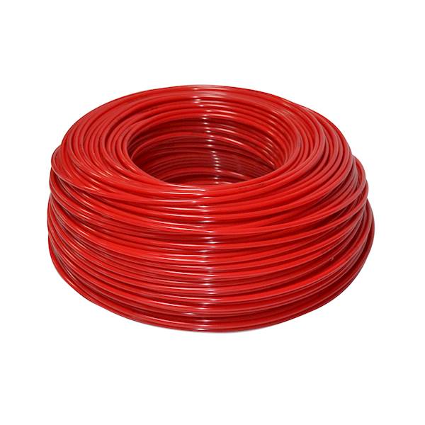 Wężyk 1/4" czerwony (1 mb.)
