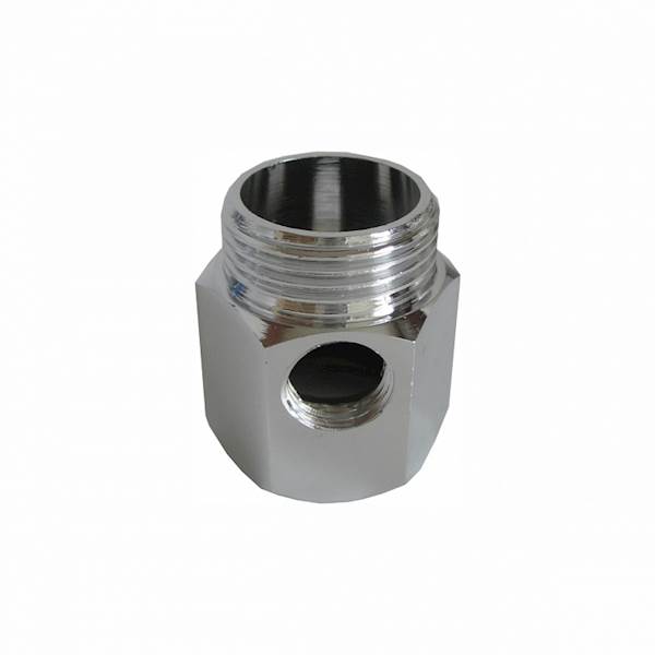 Złączka met. 3/4" z otworem 1/4GW