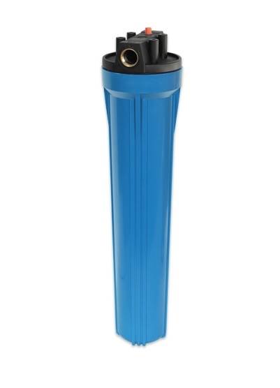 Korpus 20" niebieski z odpow. GW3/4" + klucz, uchwyt
