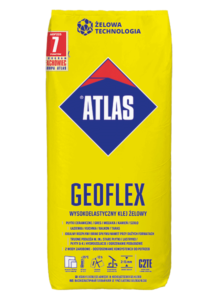 Atlas GEOFLEX - 25kg - wysokoelastyczny, żelowy, C2TE