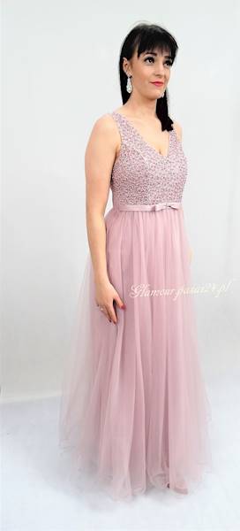 suknia Charm’s sukienka Adalina jasny fiolet L