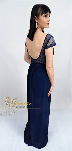 Suknia Ewa & Lola HM 2126 L Granatowa