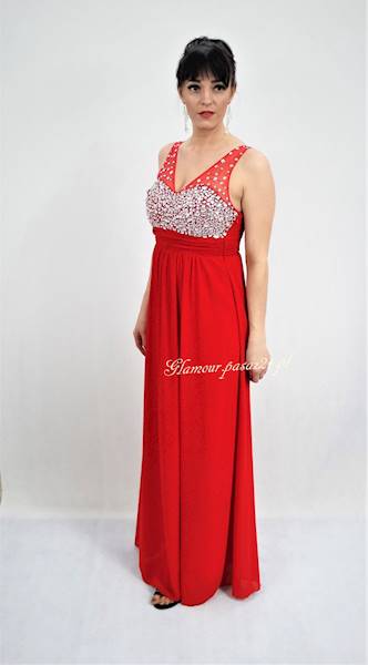 suknia Charms M-855 czerwona: S
