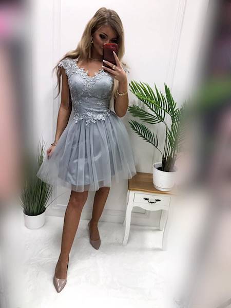 suknia Pretty Women Tosia szara: 36