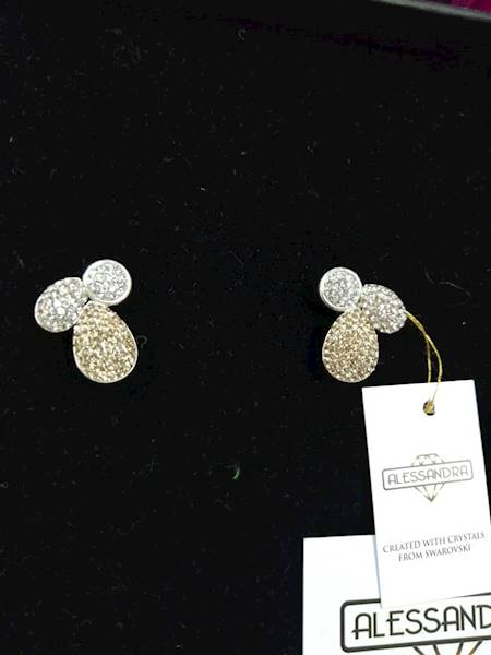 Kolczyki Swarovski Sztyft