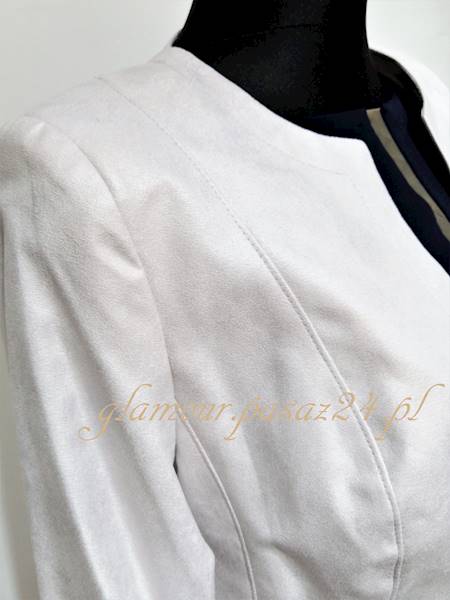 Żakiet-Bolerko Szare