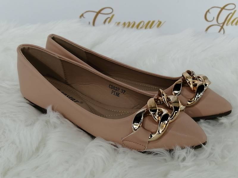 BALERINY Z ŁAŃCUCHEM PINK CD82P