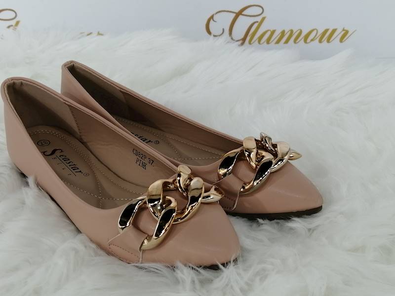 BALERINY Z ŁAŃCUCHEM PINK CD82P