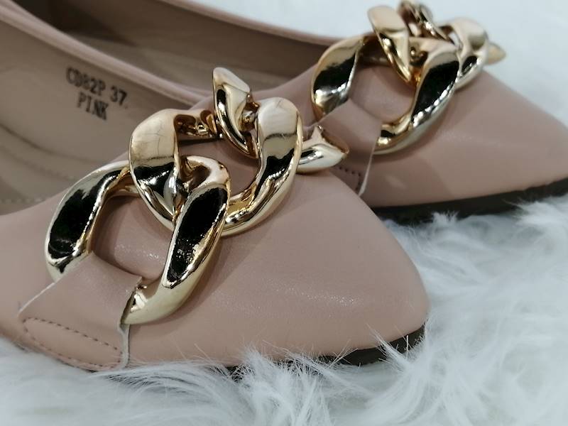 BALERINY Z ŁAŃCUCHEM PINK CD82P