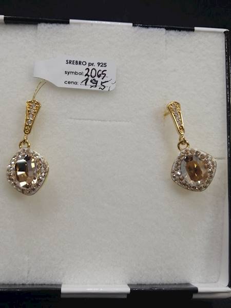 Kolczyki - Kryształ Marki Swarovski