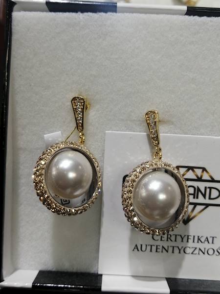 Kolczyki - Kryształ Marki Swarovski PREŁA