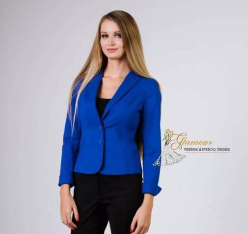 Żakiet Jasno Chabrowy M670