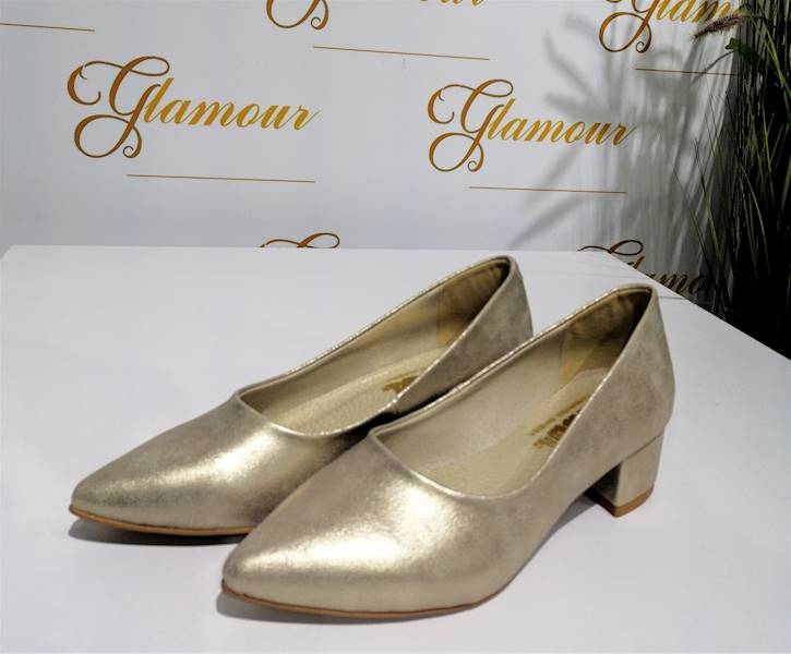 Czółenko Gold  obcas 4 cm, 910