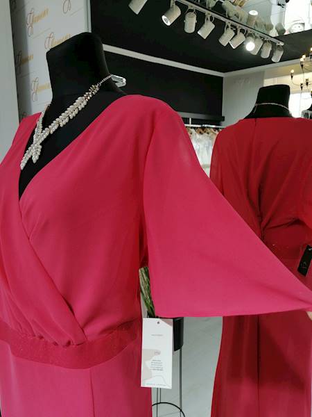 Wiera sukienka Długa Plus Size