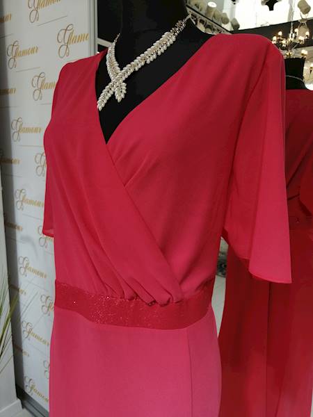 Wiera sukienka Długa Plus Size