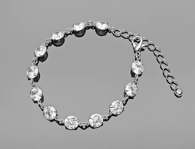 Bransoleta silver