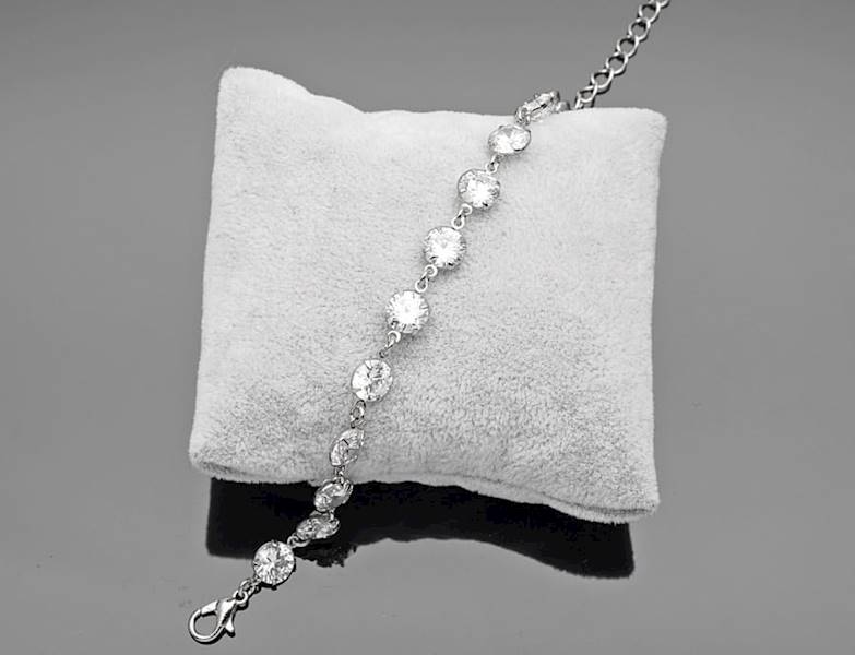 Bransoleta silver
