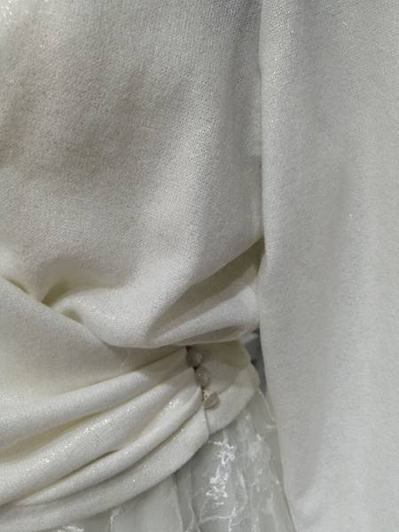 Sweterek Bolerko Etola Ślub OFF WHITE SWT13/9