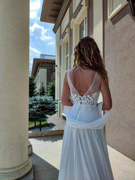 SUKIENKA JAGODA DŁUGA BIAŁA