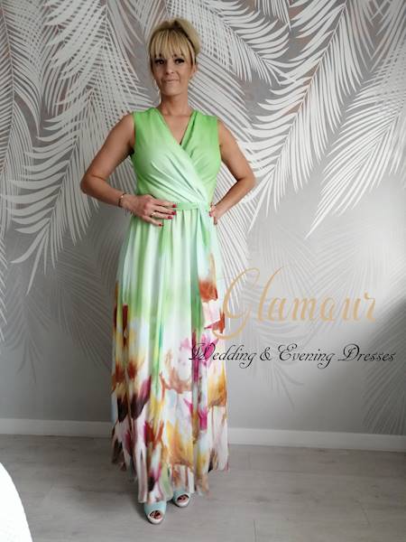 Kala Sukienka kwiaty
