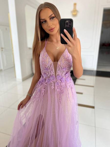LAVENDER  SUKNIA KOLEKCJA PREMIUM