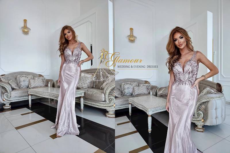 Sukienka „MARTINI” (SZAMPAŃSKA) PREMIUM COLLECTION