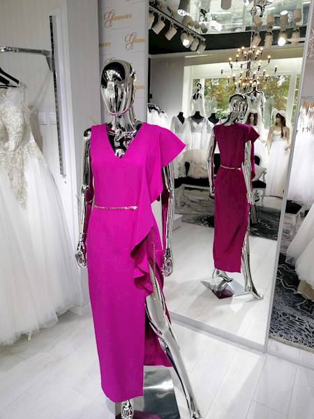 Sukienka ELIT LOOK 9040 Fuksja