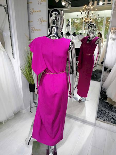 Sukienka ELIT LOOK 9040 Fuksja