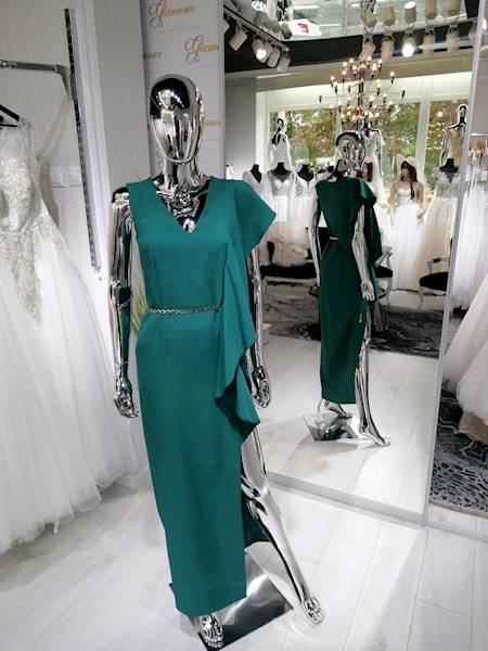 Sukienka ELIT LOOK 9040 Zielona