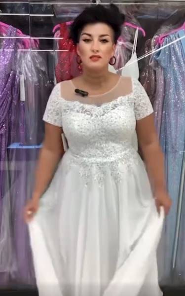 AIDA SUKNIA ŚLUBNA PLUS SIZE