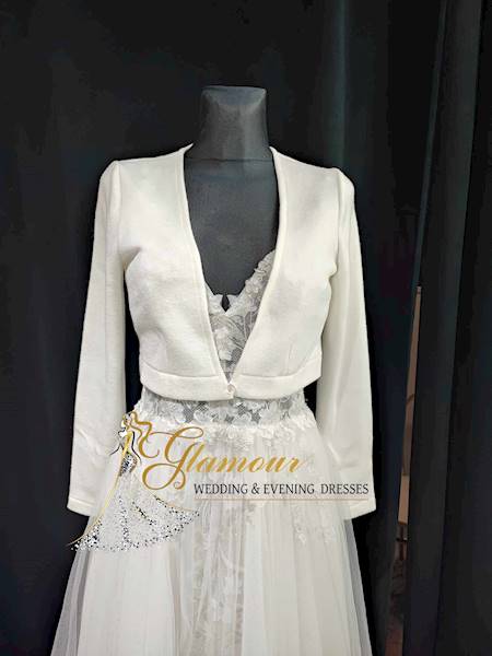 Sweterek Bolerko OFF WHITE SWT16/27
