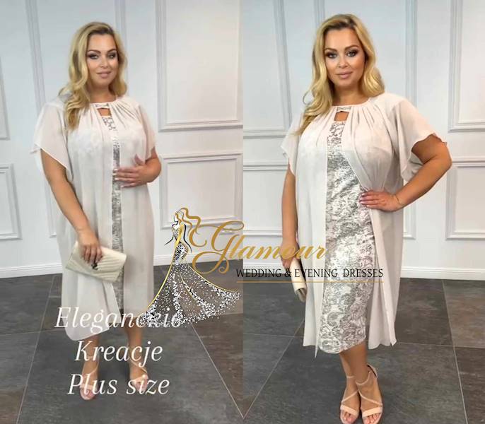 GOJA sukienka Plus Size rozmiary od 50-58