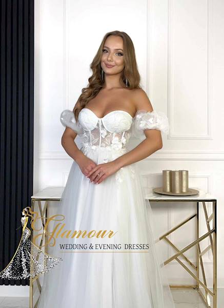 VANESSA Sukienka ślubna  Biała